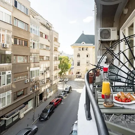 Cismigiu Serenity - 1br Flats With Scenic Balcony * Bukarest