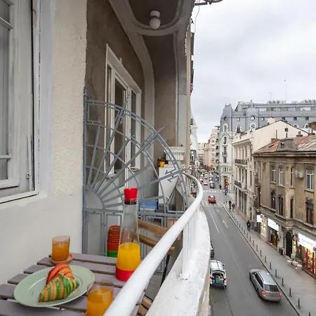 Cismigiu Serenity - 1br Flats With Scenic Balcony Appartement Boekarest
