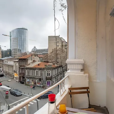 Appartement Cismigiu Serenity - 1br Flats With Scenic Balcony Boekarest