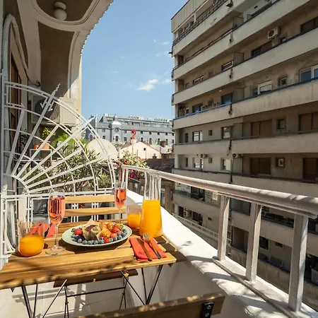 شقة Cismigiu Serenity - 1br Flats With Scenic Balcony *
