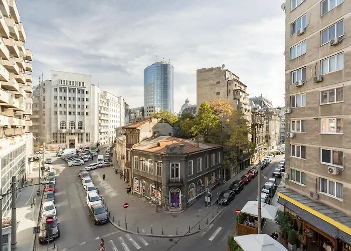 Cismigiu Serenity - 1br Flats With Scenic Balcony Апартаменти *