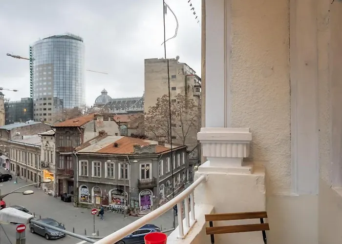 Apartament Cismigiu Serenity - 1br Flats With Scenic Balcony Bukareszt